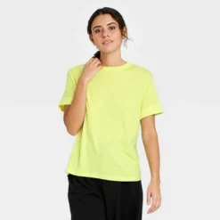 Coupon ⌛ Women's Short Sleeve Cuff T-Shirt - A New Day™ 🔔 -Outlet New Day Wear Store unnamed file 3969