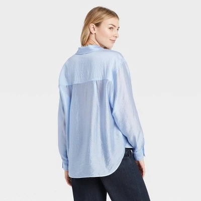 Best Sale 🤩 Women's Long Sleeve Button-Down Boyfriend 💯 Shirt - A New Day™ ❤️ 3 Best Sale 🤩 Women's Long Sleeve Button-Down Boyfriend 💯 Shirt - A New Day™ ❤️