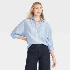 Best Sale 🤩 Women's Long Sleeve Button-Down Boyfriend 💯 Shirt - A New Day™ ❤️ 8 Best Sale 🤩 Women's Long Sleeve Button-Down Boyfriend 💯 Shirt - A New Day™ ❤️ -Outlet New Day Wear Store unnamed file 3977