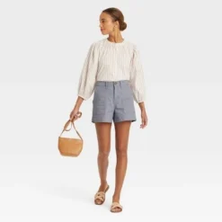 Hot Sale ✔️ Women's High-Rise Utility Shorts - A New Day™ ⭐ -Outlet New Day Wear Store unnamed file 3992