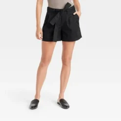 Promo 😍 Women's High-Rise Pleat Front Shorts - A New Day™ 🎉 -Outlet New Day Wear Store unnamed file 4007
