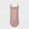 Promo 😀 Women's Ribbed Nylon 2pk Liner Socks - A New Day™ Pink/Beige 4-10 👏 -Outlet New Day Wear Store unnamed file 4041