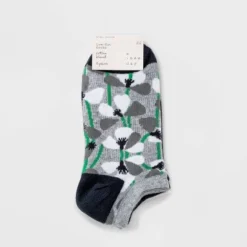 Wholesale 🔔 Women's Floral 3pk Low Cut Socks - A New Day™ Gray/Navy/White 4-10 💯