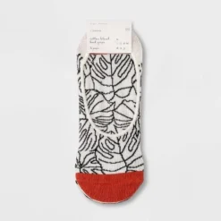 Top 10 ❤️ Women's Palm Leaves 3pk Liner 🎁 Socks - A New Day™ Black/Ivory 4-10 👏