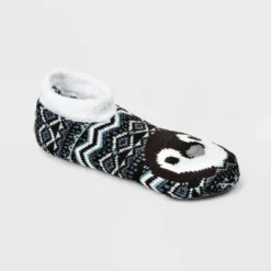 Best Pirce 😉 Women's Penguin Double Lined Cozy Booties with Grippers - A New Day™ Black 4-10 🔔 -Outlet New Day Wear Store unnamed file 4154