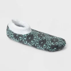 Budget ❤️ Women's Floral Double Lined Cozy Booties with Grippers - A New Day™ 4-10 Heather Gray/turquoise ❤️ 15 Budget ❤️ Women's Floral Double Lined Cozy Booties with Grippers - A New Day™ 4-10 Heather Gray/turquoise ❤️ -Outlet New Day Wear Store unnamed file 4165
