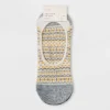 Discount 🎉 Women's Fair Isle 3pk Liner 👍 Socks - A New Day™ Heathered Gray 4-10 ✨ -Outlet New Day Wear Store unnamed file 4166