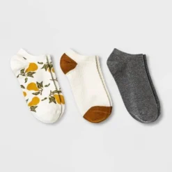 Brand new 🤩 Women's Pear 3pk Low Cut Socks - A New Day™ 4-10 😍 -Outlet New Day Wear Store unnamed file 4169