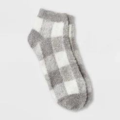 Wholesale 🎉 Women's Buffalo Plaid Cozy Low Cut Socks - A New Day™ 4-10 Pink/ivory 🛒 -Outlet New Day Wear Store unnamed file 4191