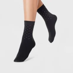 Brand new โค๏ธ Women's Studded Anklet ๐ Socks - A New Day™ Black 4-10 ๐ 5 Brand new โค๏ธ Women's Studded Anklet ๐ Socks - A New Day™ Black 4-10 ๐ -Outlet New Day Wear Store unnamed file 4203