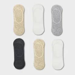 Cheapest ❤️ Women's 6pk Liner 😀 Socks - A New Day™ 4-10 Navy/denim Heather/white/gray ⌛ -Outlet New Day Wear Store unnamed file 4208