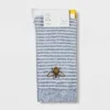 Best Pirce 💯 Women's Embroidered Bee 3pk Crew Socks - A New Day™ Heather Gray/Cream/Yellow 4-10 😉 -Outlet New Day Wear Store unnamed file 4210