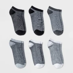 Outlet 🔔 Women's 6pk Low Cut ⌛ Socks - A New Day™ 4-10 Black/gray/white ⌛ -Outlet New Day Wear Store unnamed file 4230