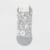 Best Pirce 🤩 Women's Floral 3pk Liner Socks - A New Day™ Heather Gray/Cream 4-10 ⭐ -Outlet New Day Wear Store unnamed file 4231