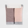 Buy ❤️ Women's Striped 6pk Crew 🤩 Socks - A New Day™ 4-10 Assorted Colors ✔️
