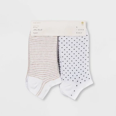 Flash Sale โค๏ธ Women's Multipattern 6pk Low Cut ๐ Socks - A New Day™ White 4-10 โจ 3 Flash Sale โค๏ธ Women's Multipattern 6pk Low Cut ๐ Socks - A New Day™ White 4-10 โจ