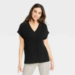 Buy 🌟 Women's V-Neck Sweater Vest - A New Day™ 🛒 -Outlet New Day Wear Store unnamed file 4310