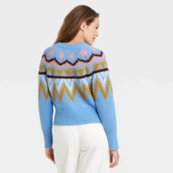 Best reviews of ⌛ Women's Crewneck Sweater - A New Day™ Fair Isle 🥰