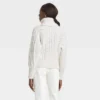 Flash Sale ❤️ Women's Turtleneck Cable Knit Pullover Sweater - A New Day™ 🎉 -Outlet New Day Wear Store unnamed file 4336