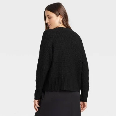 Promo ✔️ Women's Crewneck Pullover Sweater - A New Day™ 🥰 3 Promo ✔️ Women's Crewneck Pullover Sweater - A New Day™ 🥰