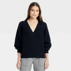 Best reviews of ❤️ Women's V-Neck Pullover Sweater - A New Day™ ✔️ -Outlet New Day Wear Store unnamed file 4374