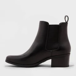 Deals ✨ Women's Ellie Chelsea Boots - A New Day™ Black ⌛