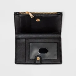 Budget 🔥 Women's Small Bifold Wallet - A New Day™ Multicolor ⭐