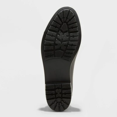 Outlet 😍 Women's Chelsea Rain Boots - A New Day™ Black 🧨 5 Outlet 😍 Women's Chelsea Rain Boots - A New Day™ Black 🧨 - Image 3