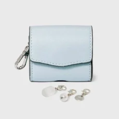 Best Pirce ⭐ Ear Bud Case Coin Purse - A New Day™ Metallic Gray ⌛ -Outlet New Day Wear Store unnamed file 4531