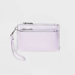 Cheapest ✔️ Double Zip Wristlet Pouch - A New Day™ Biege ⌛ -Outlet New Day Wear Store unnamed file 4557