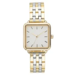 Discount ⭐ Women's Square Face ⌚ Watch - A New Day™ Light Silver ✨