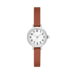 Promo 🥰 Women's Strap ⌚ Watch - A New Day™ Silver ✔️