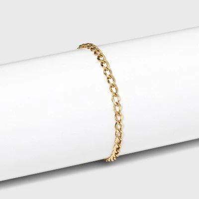 Cheap ⌛ 14K Gold Plated Chain Bracelet - A New Day™ 👏 3 Cheap ⌛ 14K Gold Plated Chain Bracelet - A New Day™ 👏 - Image 2