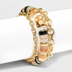 Cheapest ✔️ Mixed Cylinder Bead and Chain Bracelet Set 3pc - A New Day™ Metallic Silver 💯 8 Cheapest ✔️ Mixed Cylinder Bead and Chain Bracelet Set 3pc - A New Day™ Metallic Silver 💯 -Outlet New Day Wear Store unnamed file 492