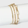Promo ⭐ Paperclip Chain Bracelet Set - A New Day™ Gold ✨ 2 Promo ⭐ Paperclip Chain Bracelet Set - A New Day™ Gold ✨ -Outlet New Day Wear Store unnamed file 503