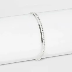 Buy ⭐ Sterling Silver with Snake Chain and Beaded Chain Bracelet Set 2pc - A New Day™ ⌛ -Outlet New Day Wear Store unnamed file 510