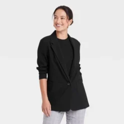 Brand new ⌛ Women's Drapey Twill Blazer - A New Day™ ✨ 7 Brand new ⌛ Women's Drapey Twill Blazer - A New Day™ ✨ -Outlet New Day Wear Store unnamed file 517