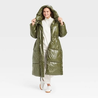 Best Pirce ๐ Women's Duvet Wet Look Puffer Jacket - A New Dayโข ๐ 4 Best Pirce ๐ Women's Duvet Wet Look Puffer Jacket - A New Dayโข ๐ - Image 2