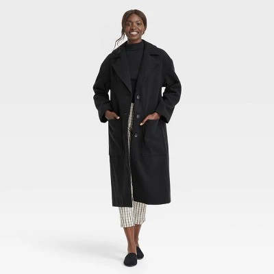 Discount ✔️ Women's Relaxed Fit Top Overcoat - A New Day™ ✔️ 4 Discount ✔️ Women's Relaxed Fit Top Overcoat - A New Day™ ✔️ - Image 2