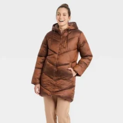 Deals ✨ Women's Mid Length Shine Puffer Jacket - A New Day™ 🎁 10 Deals ✨ Women's Mid Length Shine Puffer Jacket - A New Day™ 🎁 -Outlet New Day Wear Store unnamed file 571