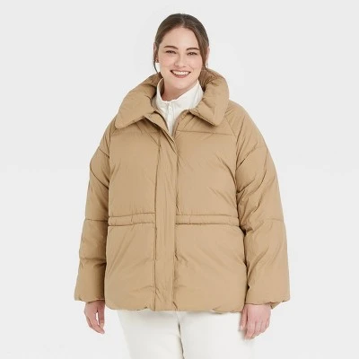 Top 10 ❤️ Women's Medium Length Matte Puffer Jacket - A New Day™ 😍 6 Top 10 ❤️ Women's Medium Length Matte Puffer Jacket - A New Day™ 😍 - Image 4