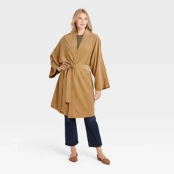 Buy 😉 Women's Faux Suede Duster - A New Day™ ⭐ -Outlet New Day Wear Store unnamed file 592