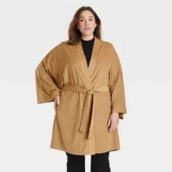 Buy 😉 Women's Faux Suede Duster - A New Day™ ⭐ -Outlet New Day Wear Store unnamed file 593