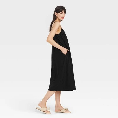 Cheap 🌟 Women's Easy Linen Tank Dress - A New Day™ 🥰 4 Cheap 🌟 Women's Easy Linen Tank Dress - A New Day™ 🥰 - Image 2