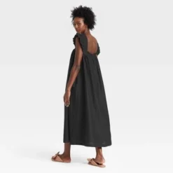 Cheap 👍 Women's Short Ruffle Sleeve A-Line 😉 Dress - A New Day™ ⌛