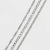 Budget 🥰 9" Twisted Curb Stone Anklet Set 3pc - A New Day™ Dark Silver 🎉 -Outlet New Day Wear Store unnamed file 7