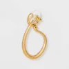 Deals ✨ Short Metal Squiggle Drop Earrings - A New Day™ Light Gold ❤️ 1 Deals ✨ Short Metal Squiggle Drop Earrings - A New Day™ Light Gold ❤️ -Outlet New Day Wear Store unnamed file 765