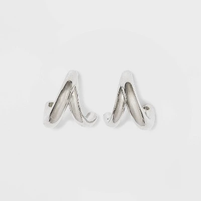 Best reviews of 🤩 Sterling Silver Faux Duo Hoop Earrings - A New Day™ 🧨 4 Best reviews of 🤩 Sterling Silver Faux Duo Hoop Earrings - A New Day™ 🧨 - Image 2