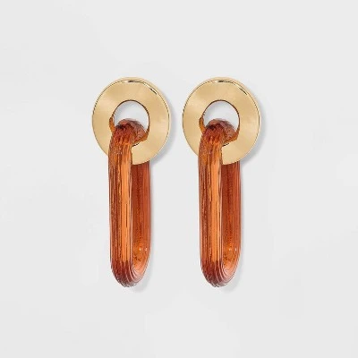 Best reviews of ❤️ Circular Post with Oval Drop Earrings - A New Day™ Clear 👏 6 Best reviews of ❤️ Circular Post with Oval Drop Earrings - A New Day™ Clear 👏 - Image 4