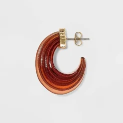 Hot Sale โญ Ridged Hoop Earrings - A New Dayโข Green ๐